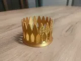 Round Leaf Candle Holder-2