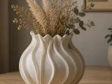 Wavy Decorative Vase-1