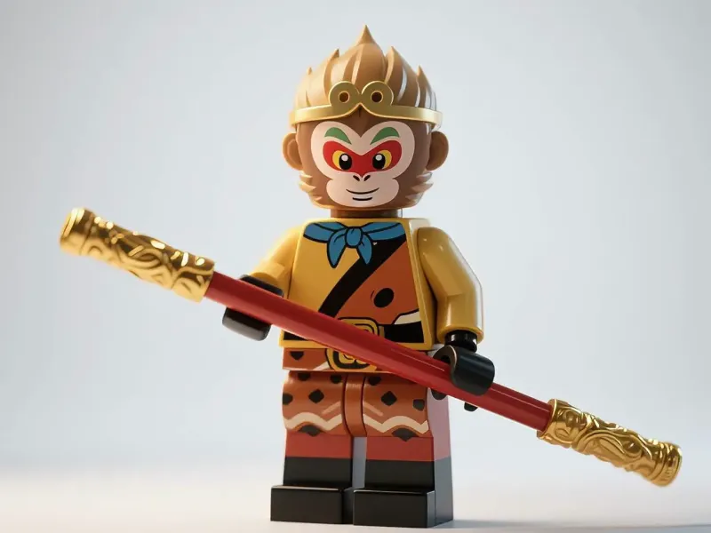 Minifigura de Lego de Sun Wukong