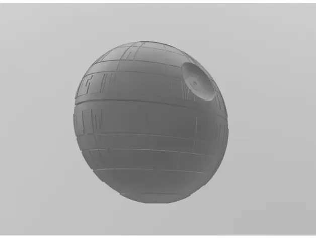 Wall Mounted Death Star
