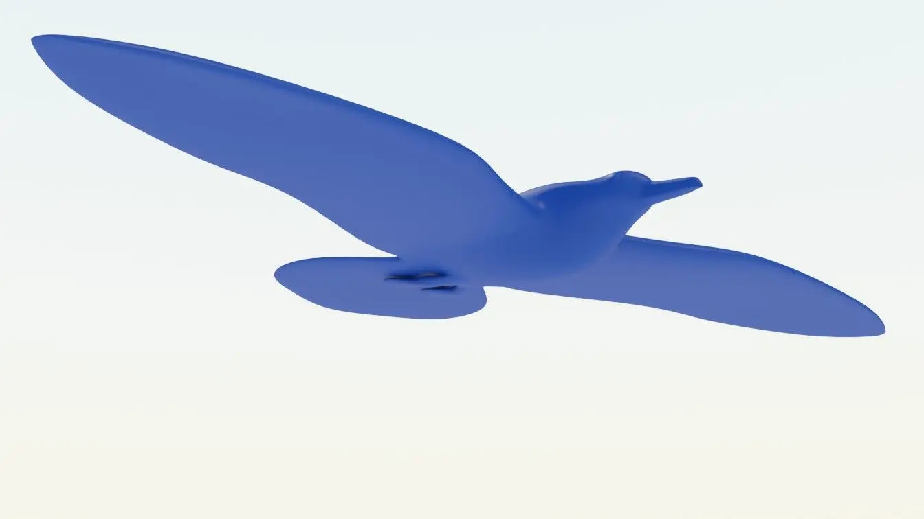 Seagull simple 3d print