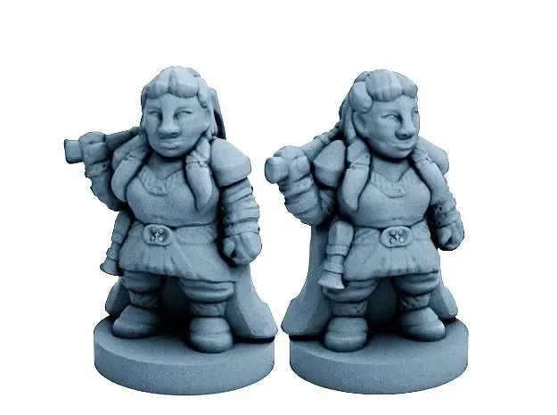 Héros de guerre du Clan des Nains (échelle 18 mm)