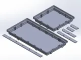 Adjustable Partition Stackable Component Organizer-3