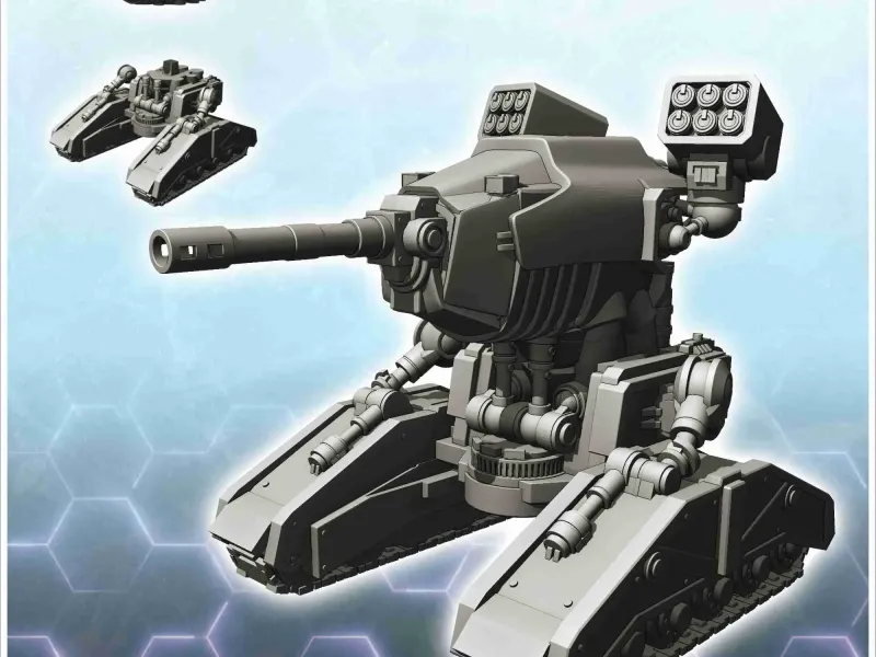Xyysus robot de luptă (31) - miniaturi w40k scifi warhammer t
