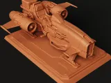 Sci-Fi Racing Ship Model | Futuristic Spaceship Statue-1