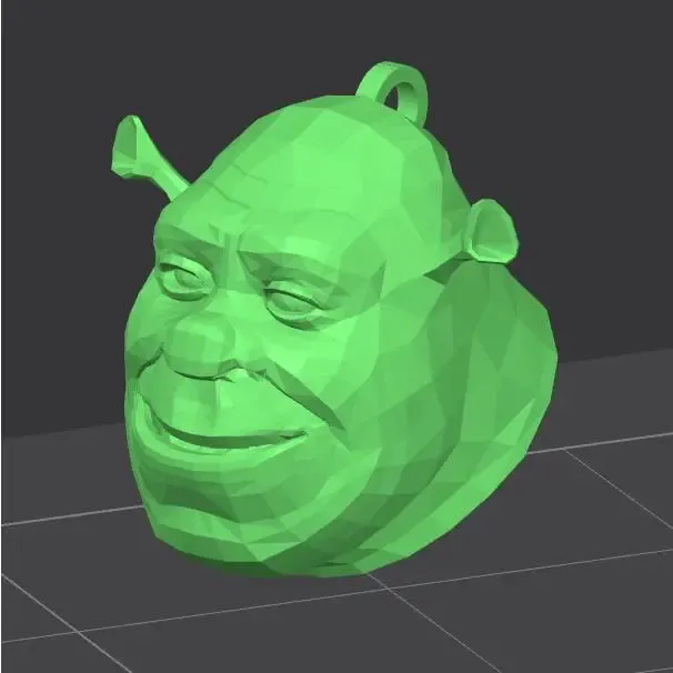 Shrek keychain