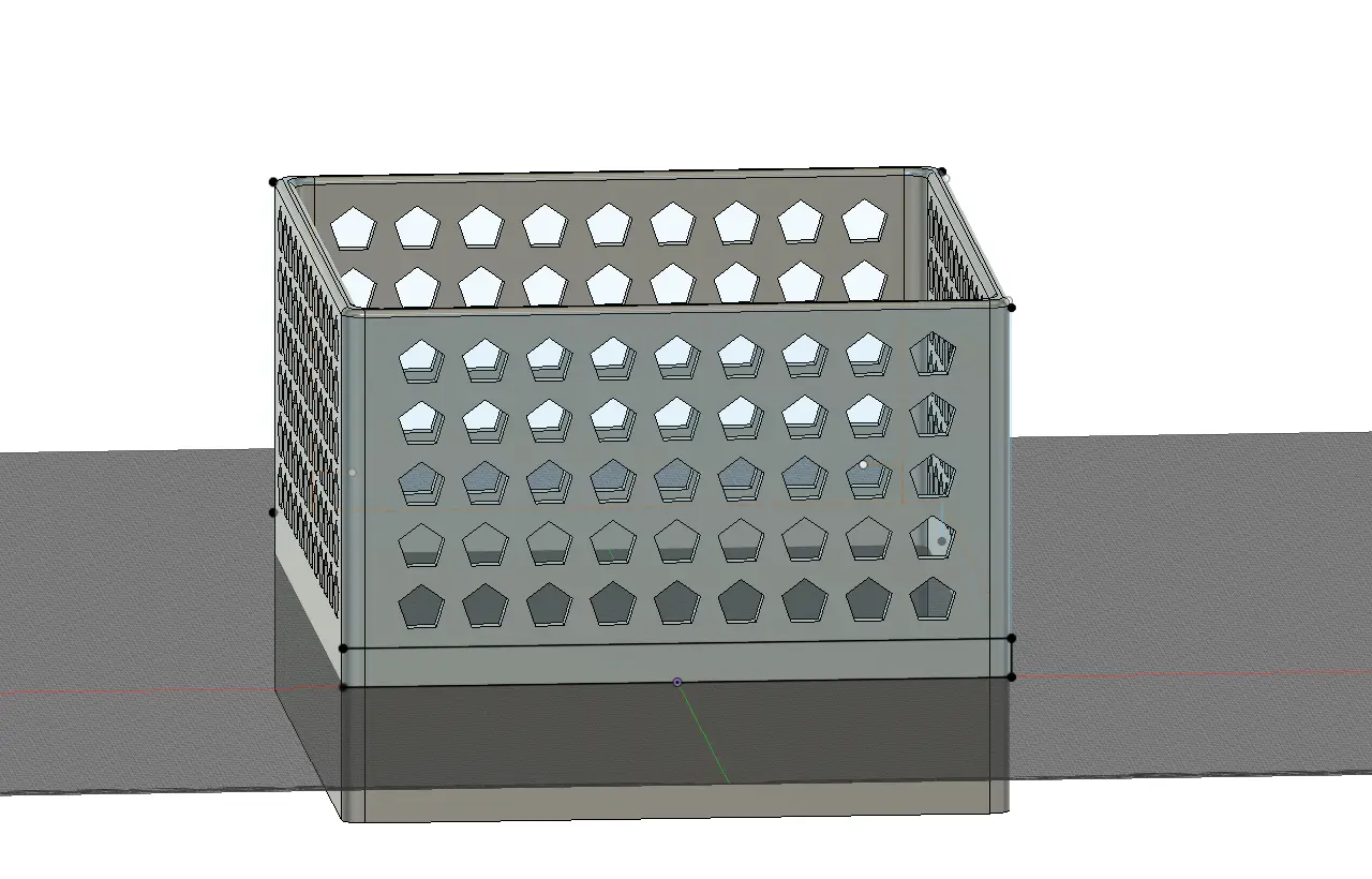 tall organizer basket
