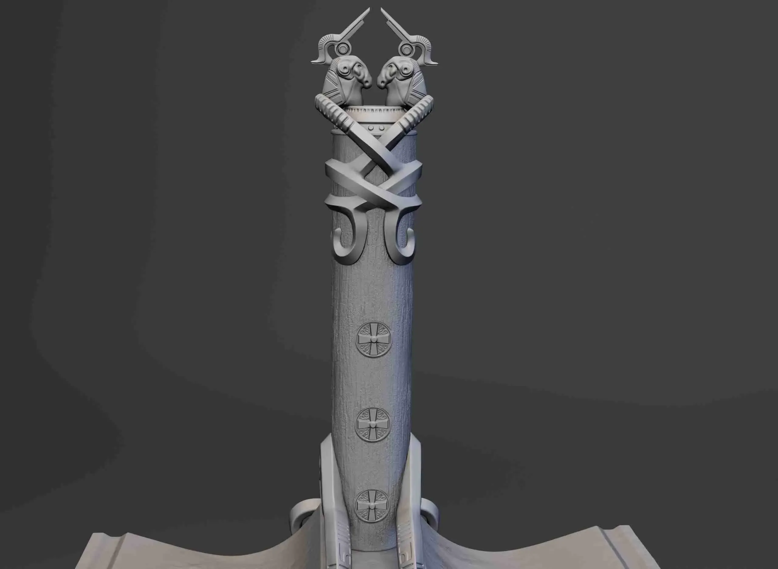 MJOLNIR - GOD OF WAR - READY TO PRINT 3D MODEL