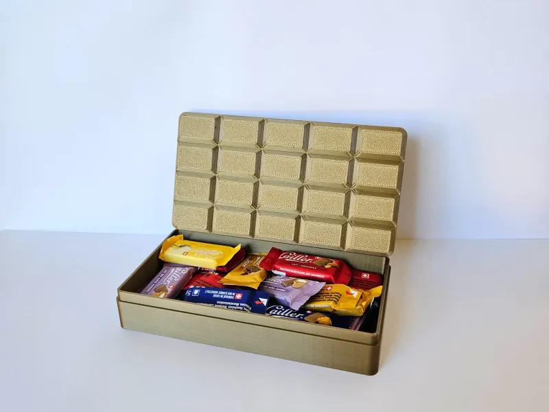 Chocolate bar box
