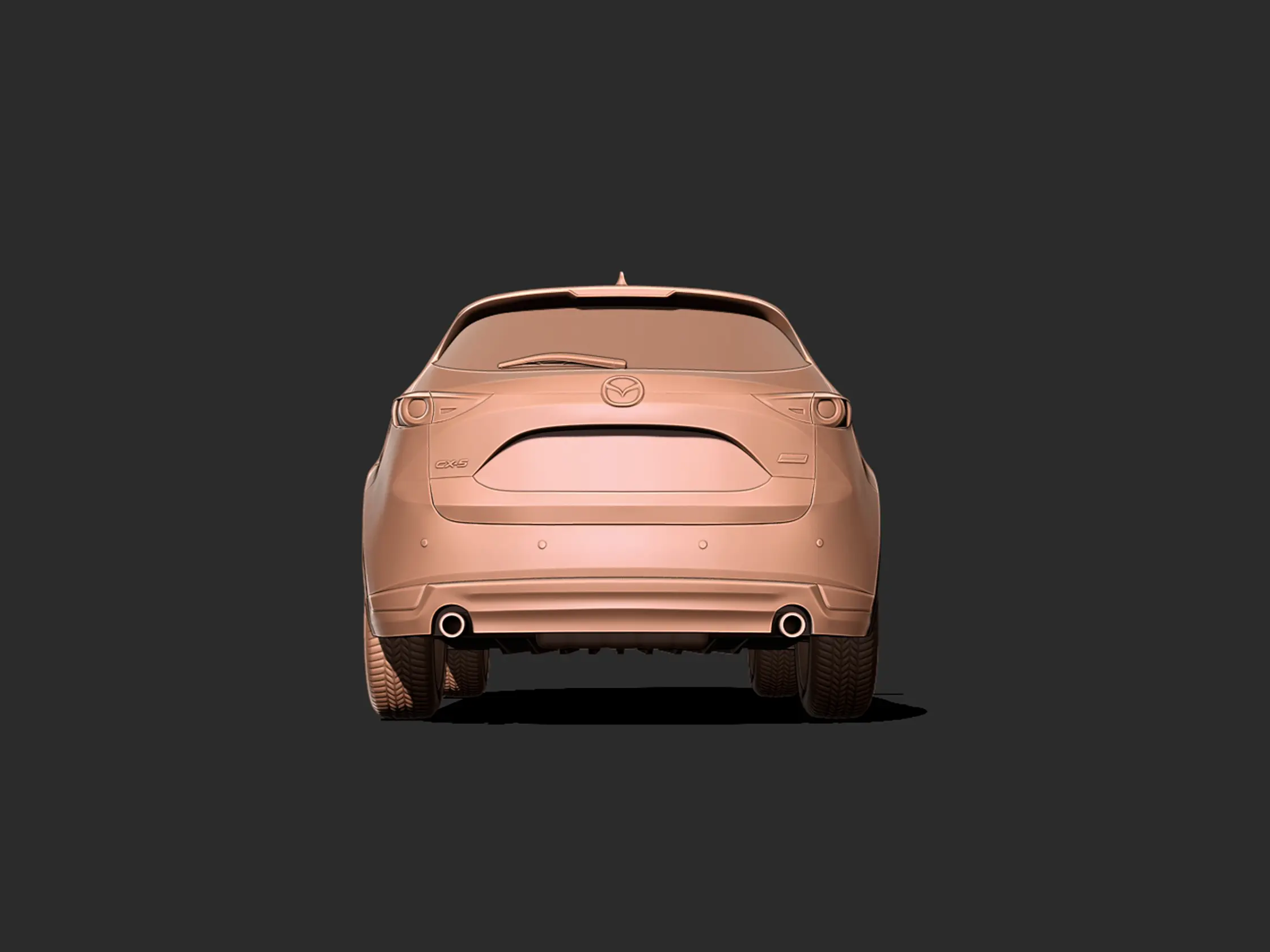 Mazda CX-5 2017 3d print model