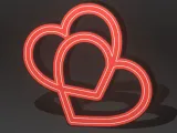 Lightbox Two Hearts-0