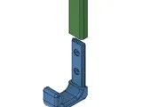 Hook with cap. Print without supports!-1