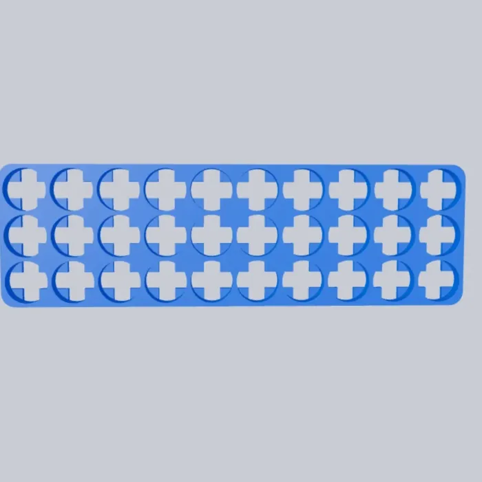 Free Electronics & RC (Remote Control) STL Download - 21700 holder 2by ...