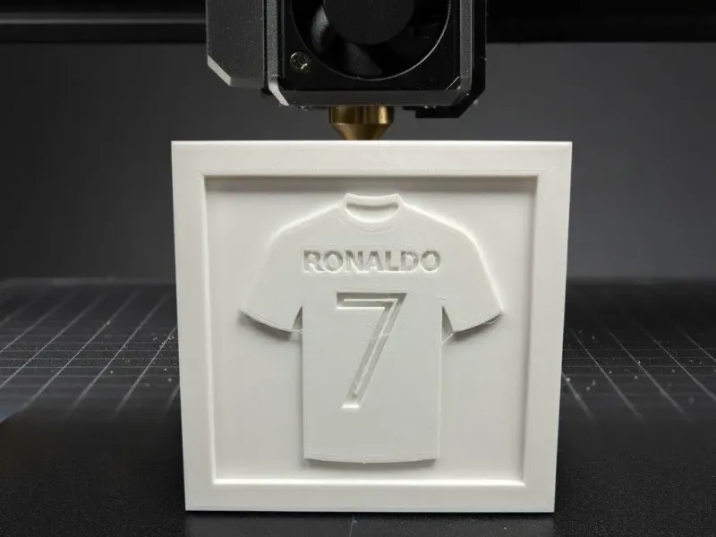 Placa Decorativa CR7