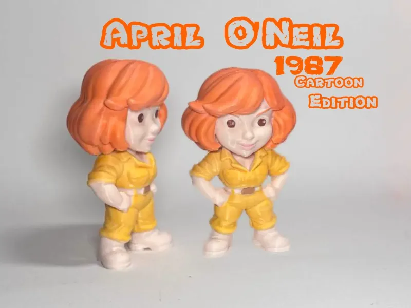 Эйприл О’Нил – TMNT 1987 Настольная фигурка DeskBuddy