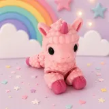 Flexi Lamacorn - Articulated Unicorn Lama