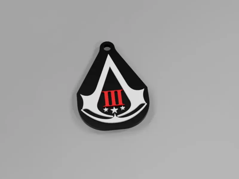 Assassin's Creed 3 Keychain