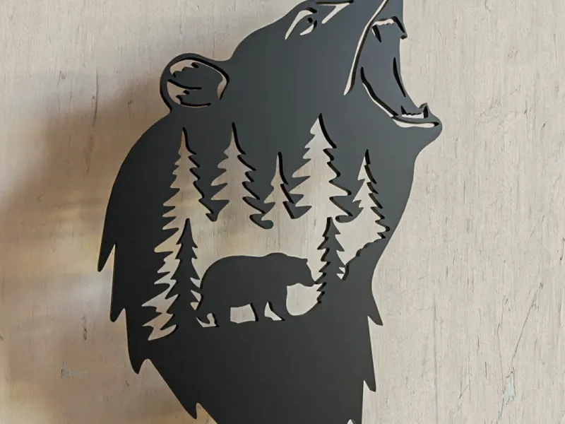 Beer muurkunst