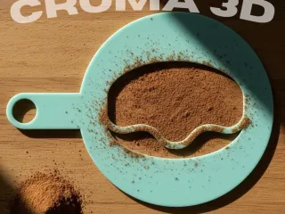 Cale stencil - Coffee