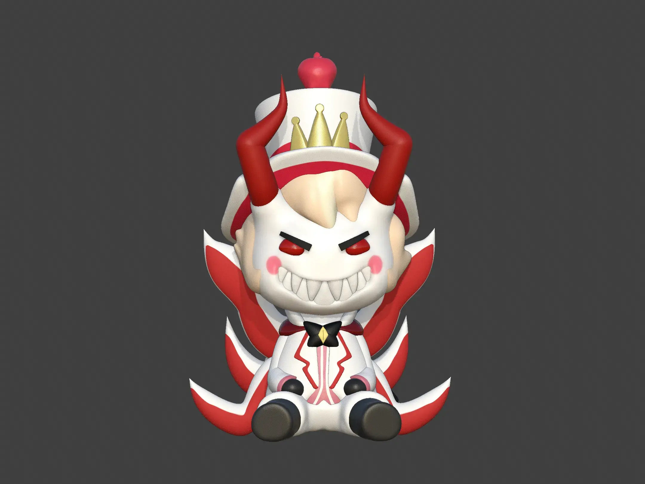 Lucifer Evil Chibi / HAZBIN HOTEL / 3MF