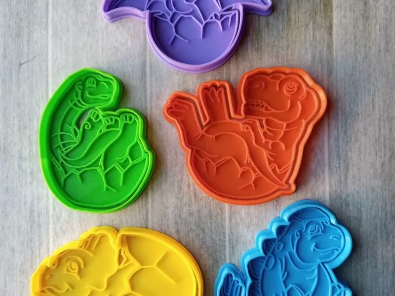 DINOSAURIO CORTANTE DE GALLETAS