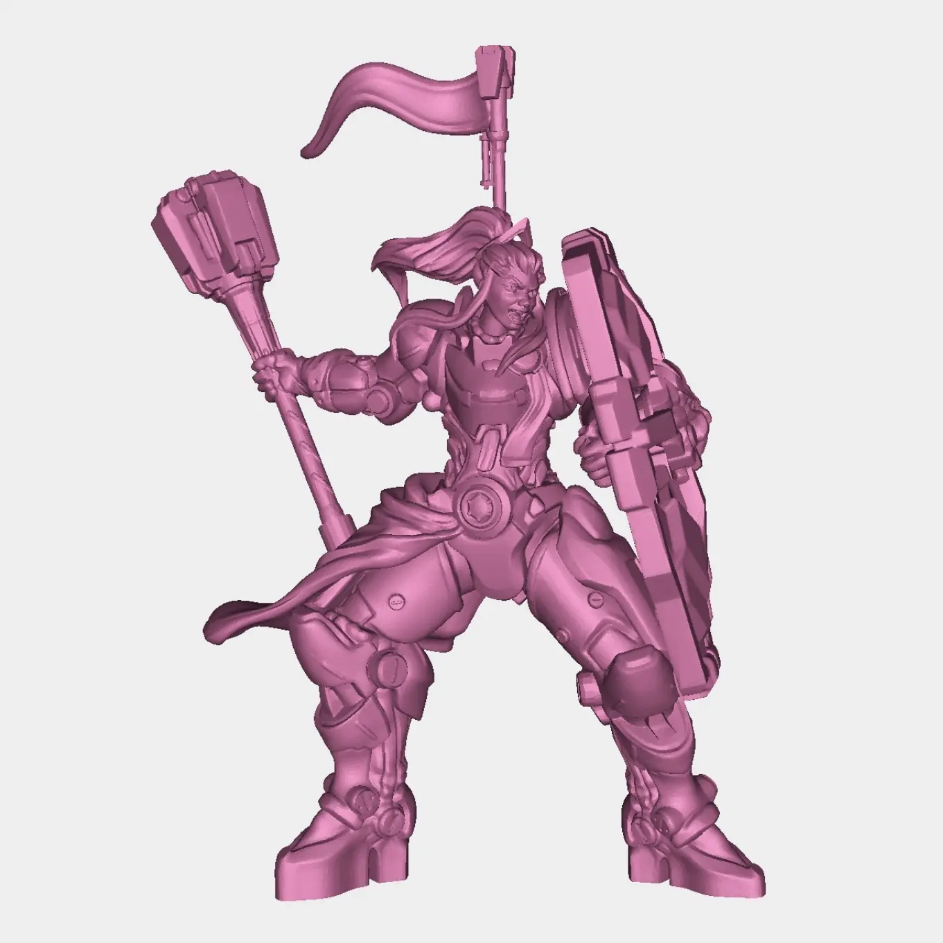 Brigitte Overwatch Figure