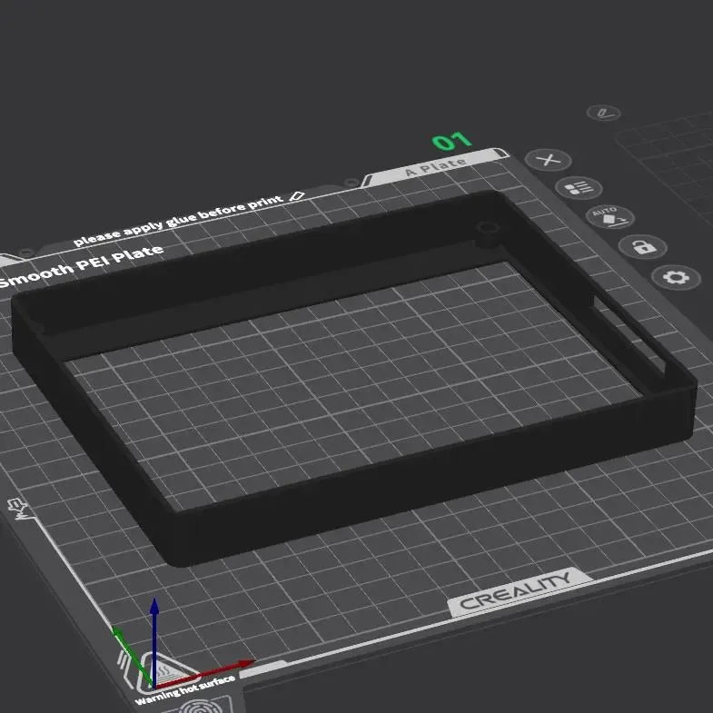 Frame for touch screen joy-it