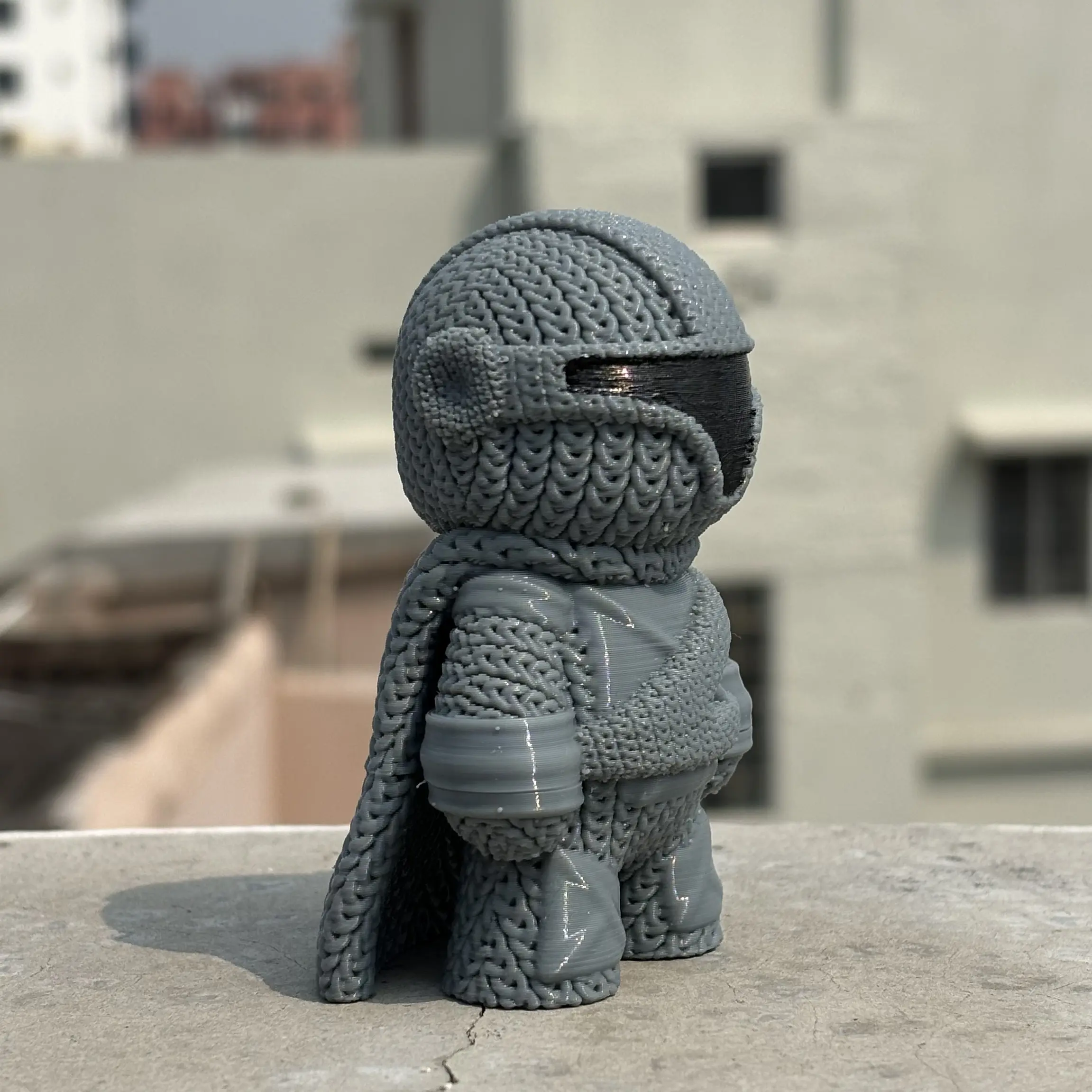 Knitted Mandalorian
