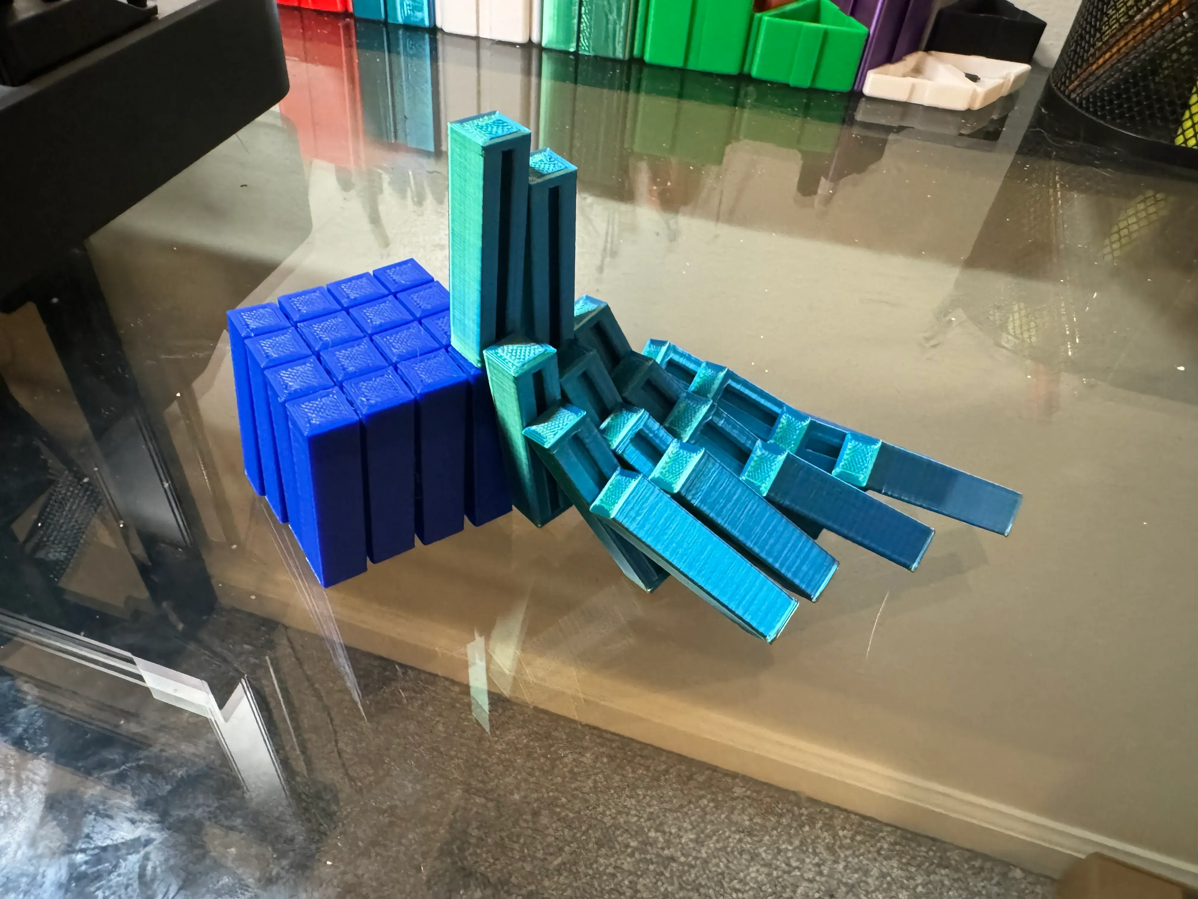 Sliding Fidget Cubes Set