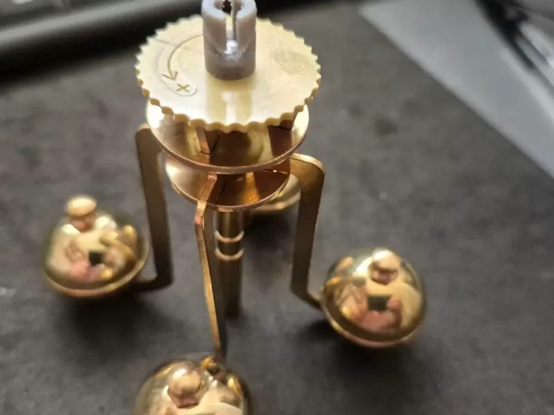 400 day Haller standard Anniversary clock pendulum adapter.