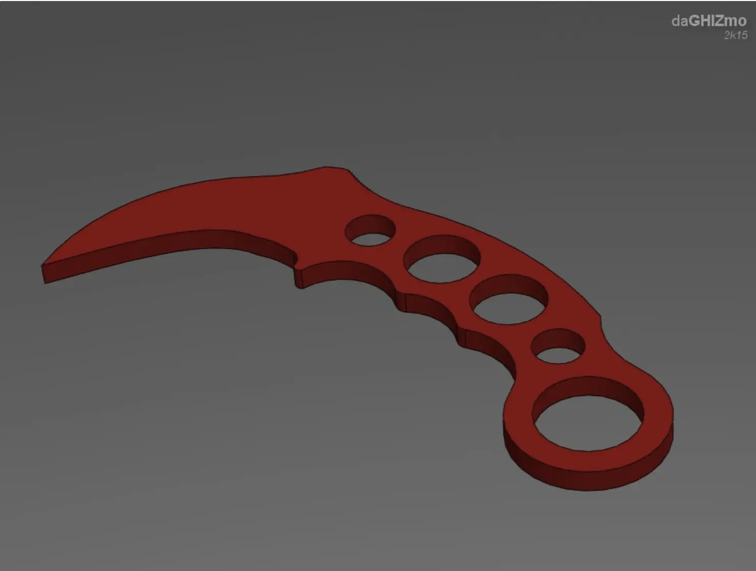 TRAINING KARAMBIT