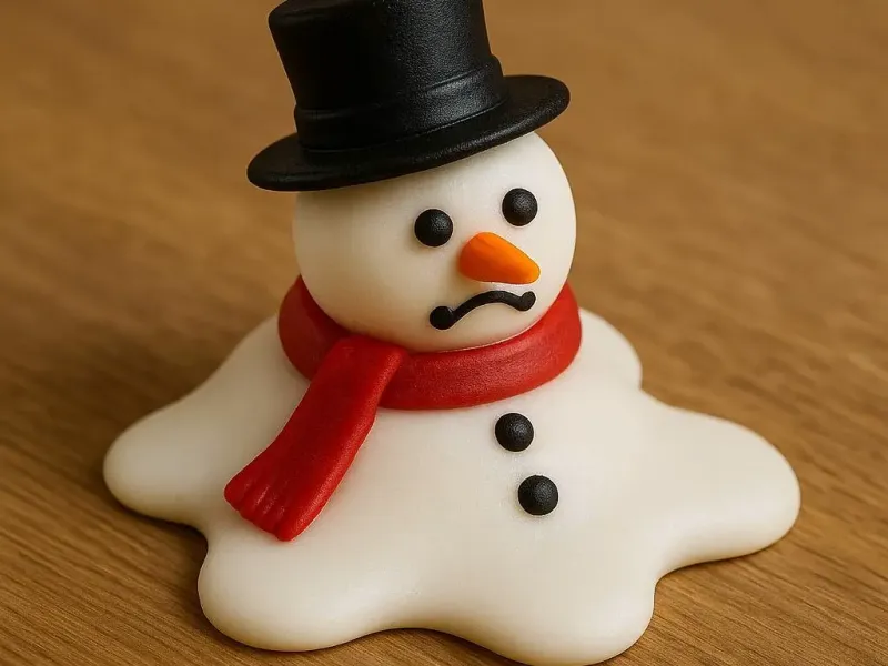 MELTED SNOWMAN
