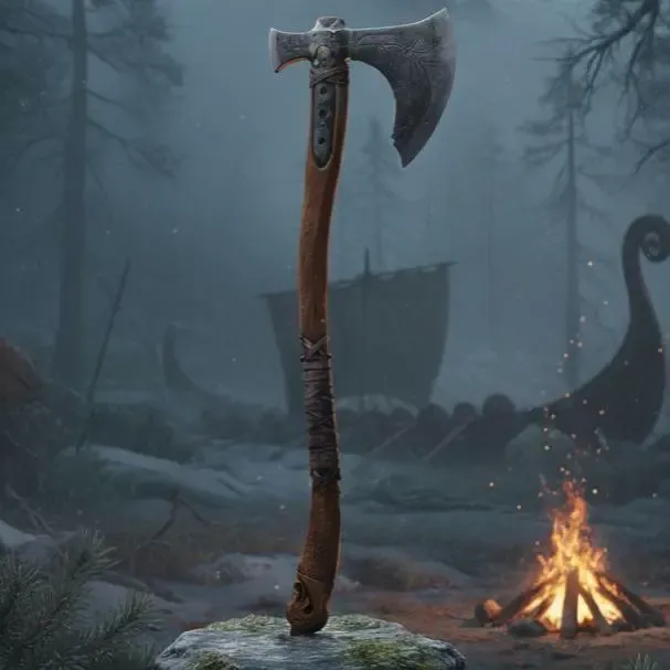 Hacha Leviatan God of War