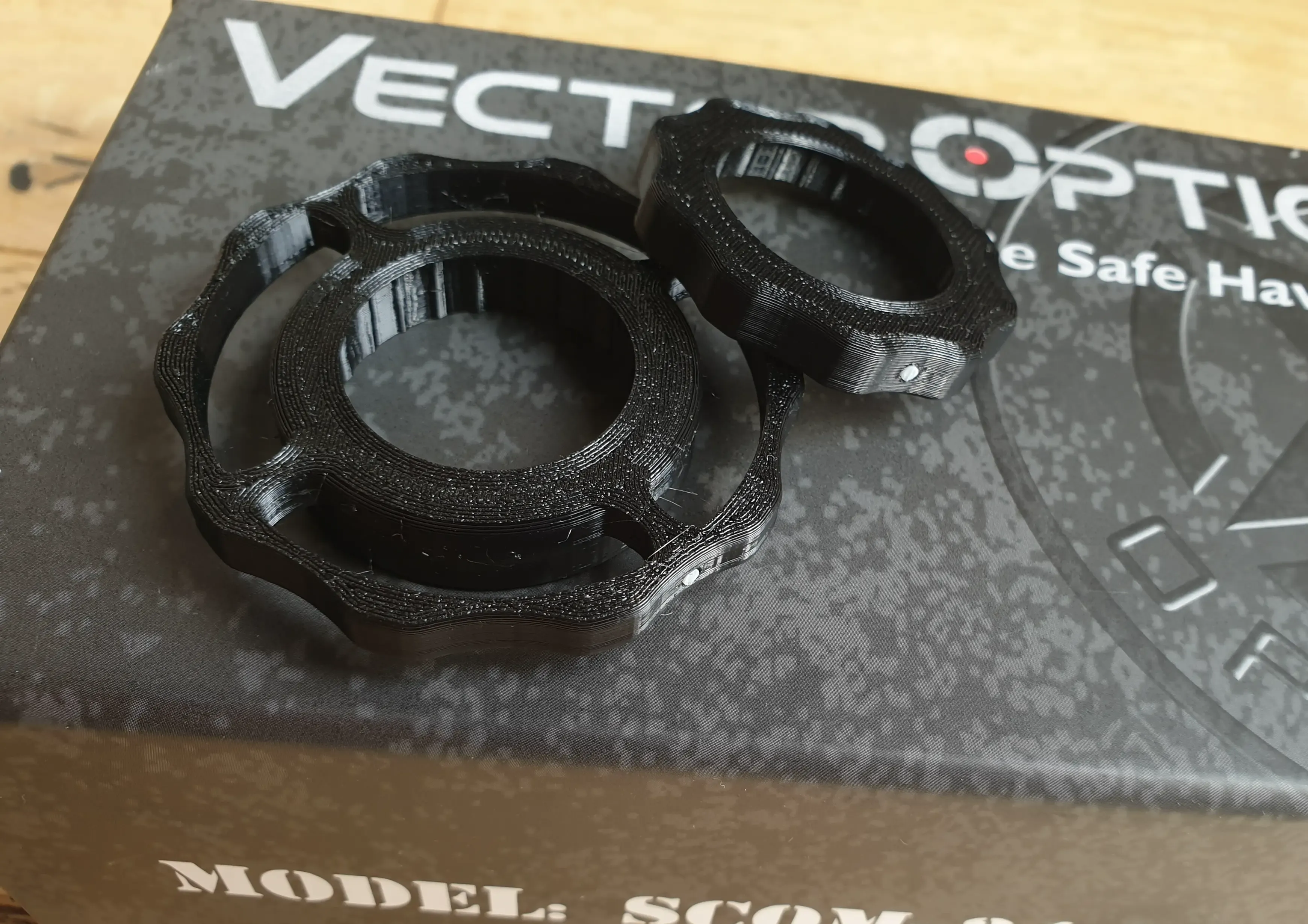 X2 Vector Optics Veyron 3 4 6 Parallax Wheels 44 & 60 X 6mm