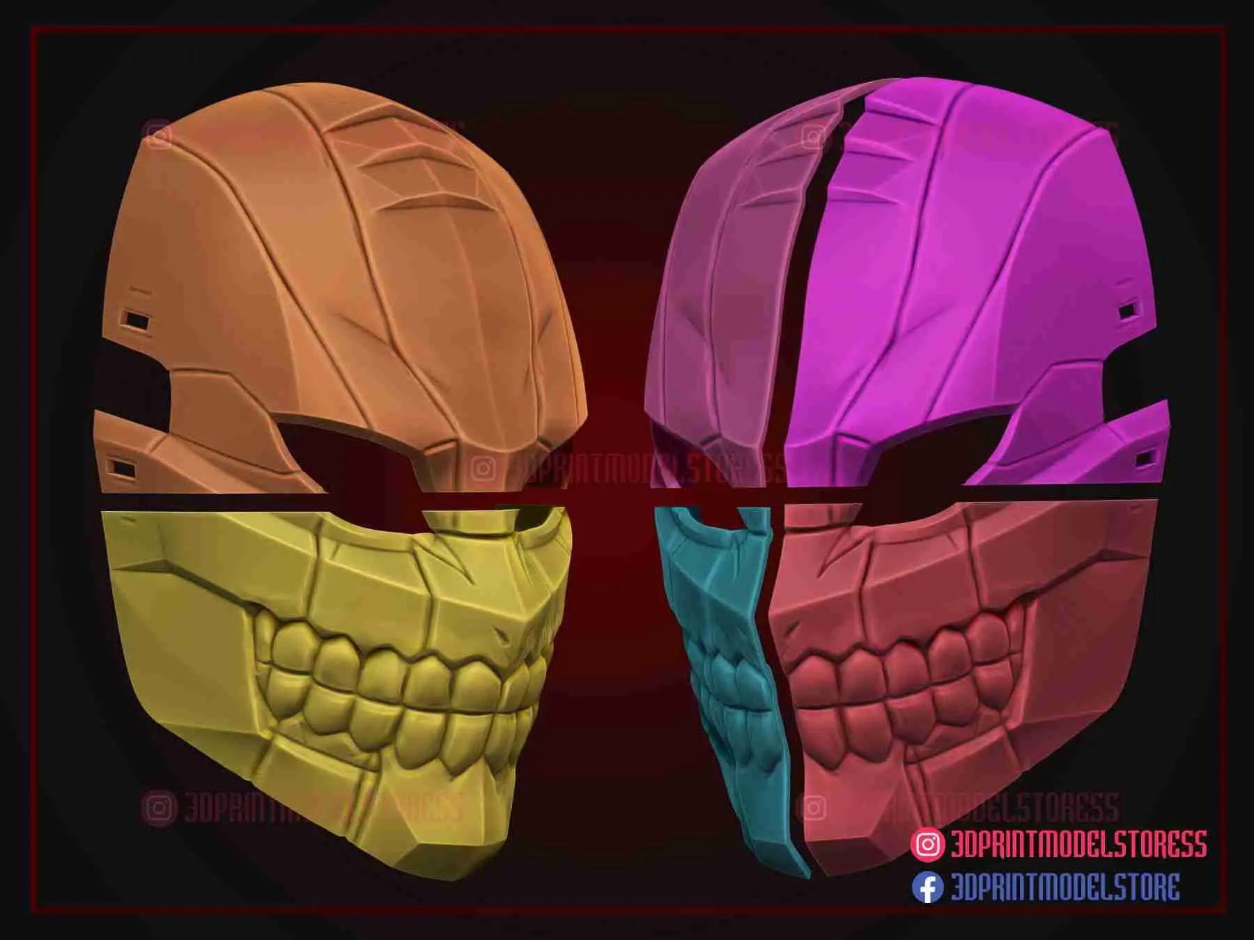 Hollow Mask - Bleach Anime Cosplay Halloween Costume