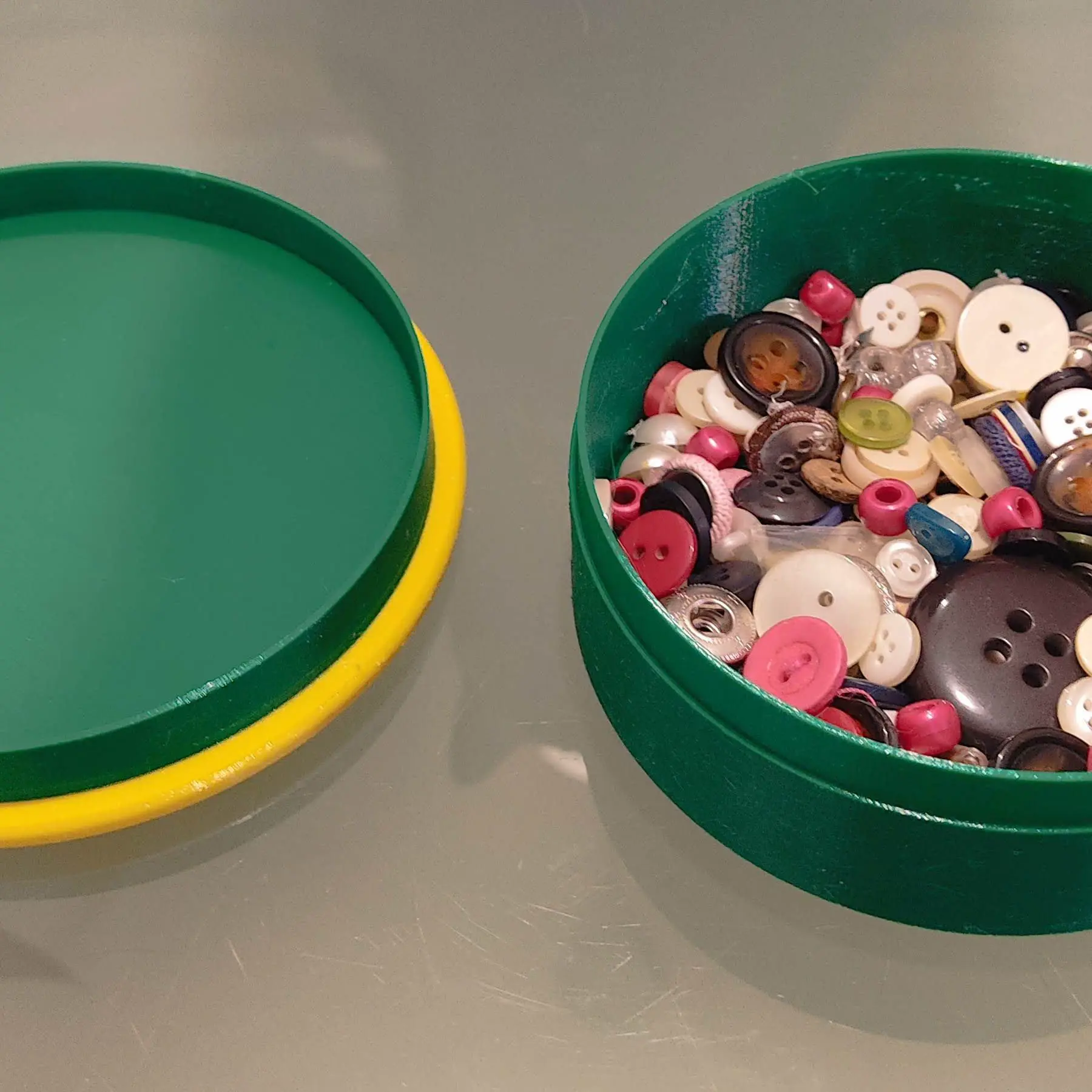 Caja de botones