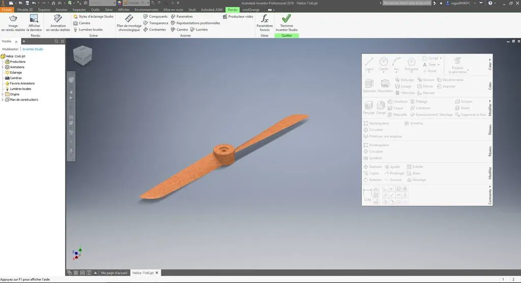 Propeller 11 x 6