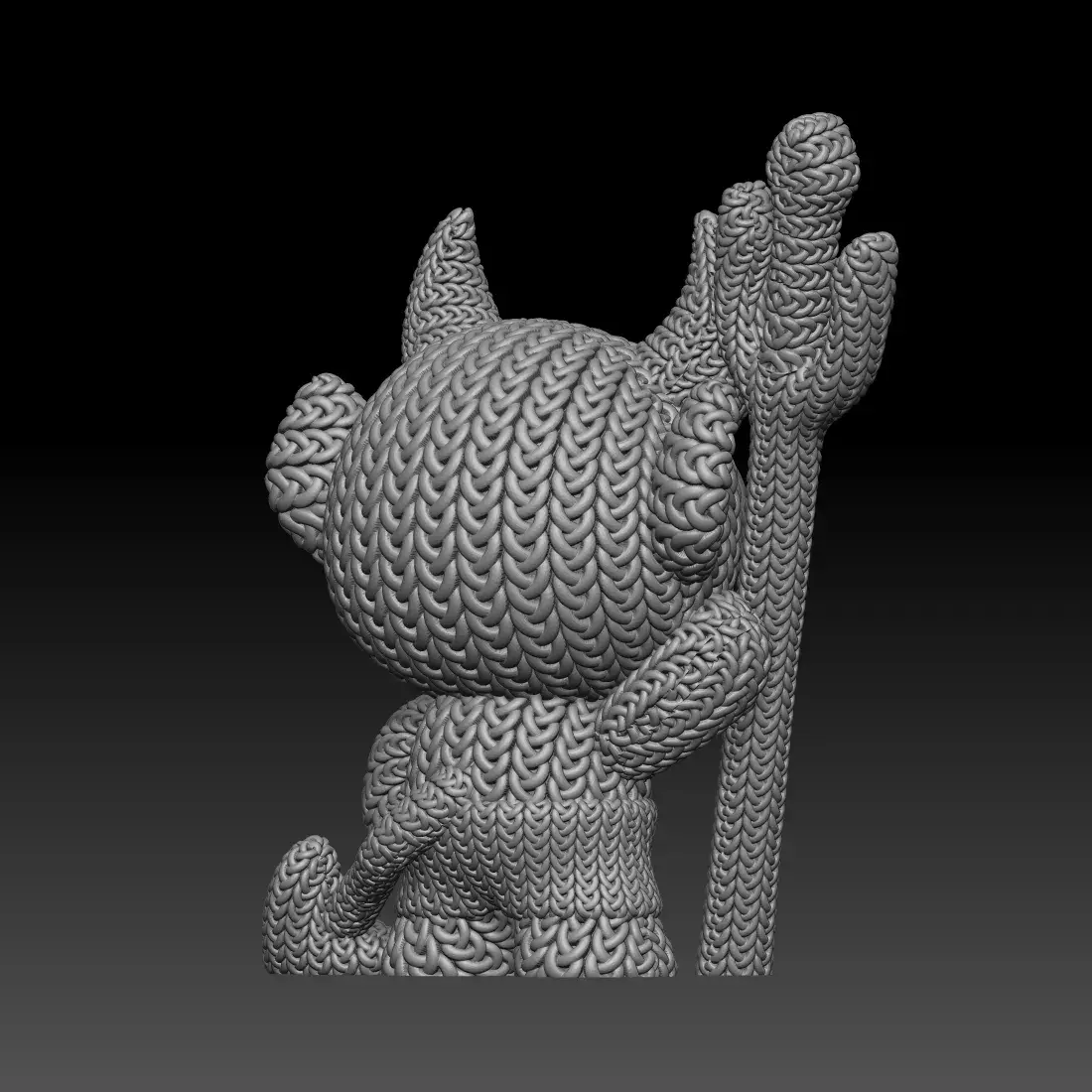 Knitted Devil