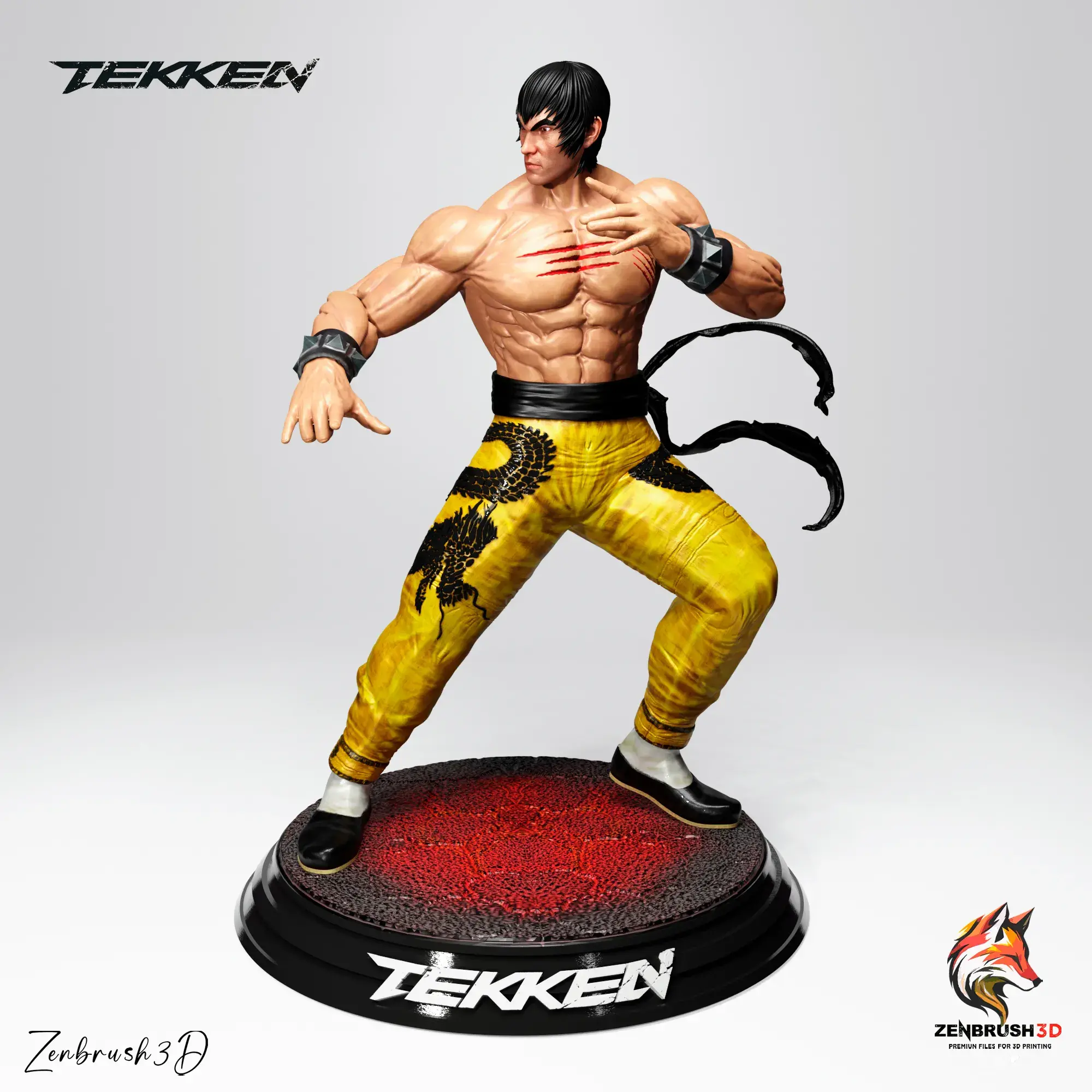 MARSHALL LAW - TEKKEN IMPRESIÓN 3D