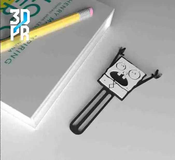 Doodlebob Bookmarks with Pencil Holder