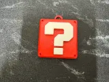 Super Mario Keychain question mark breloczek znak zapytania-0