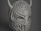 Oni Warrior Mask - Cosplay Piece-5