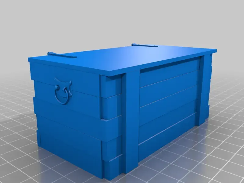houten kist - kerker gubbins