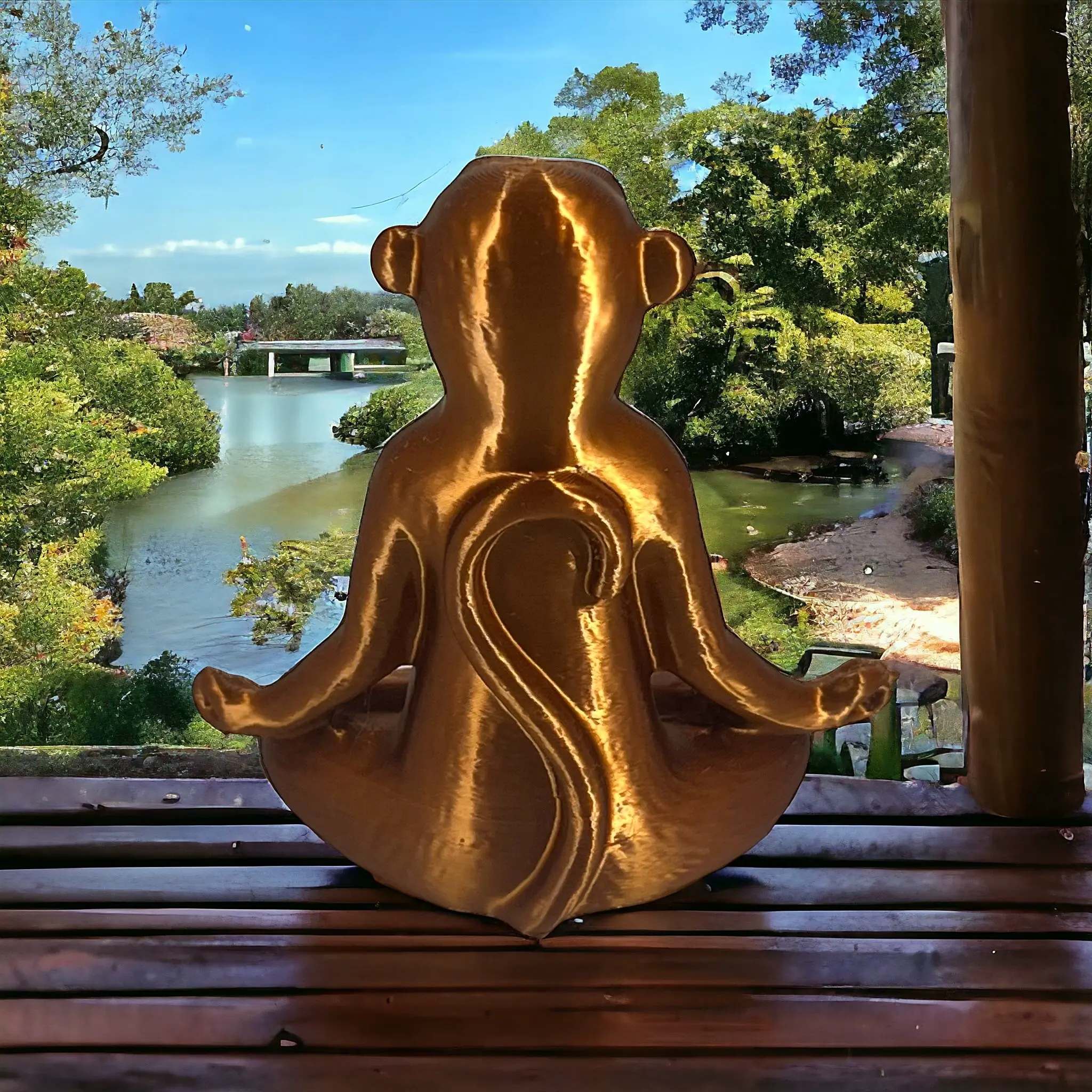 Singe zen