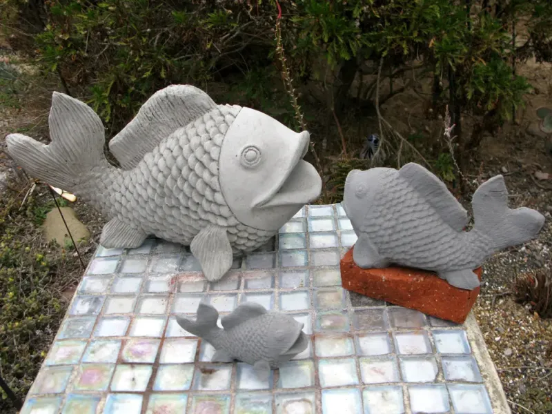 Fisch aus Beton     