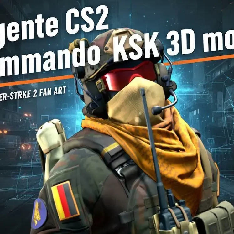 Agente CS2, 3rd Commando Company  KSK BUSTO