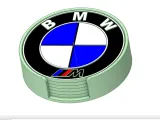 🏁 BMW M Style Coaster – Multicolor 3D Print-5