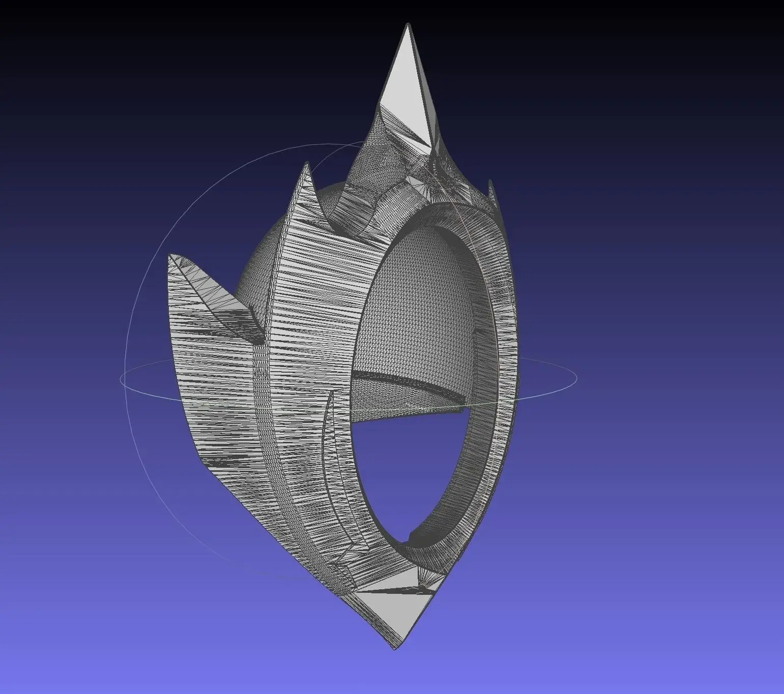 Code Geass Zero Mask Printable Model