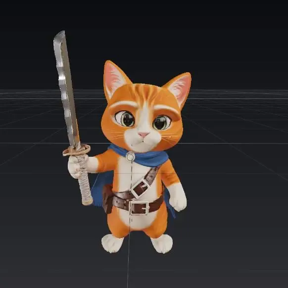 Cat warrior