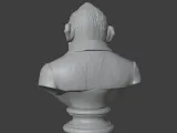 Bored Ape Bust 3D STL Printable 3D Model STL 3D print model-5